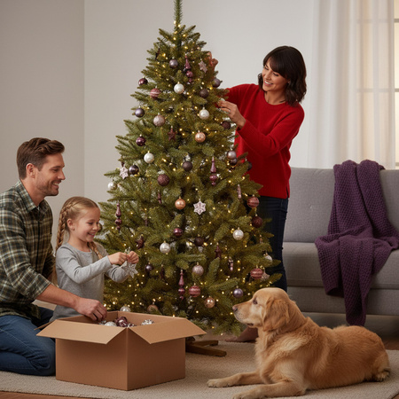 Choinka sztuczna Premium Royal Trees 180 cm świerk kaukaski z stojakiem, drzewko