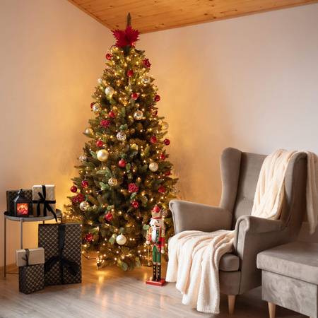 Choinka sztuczna Premium Royal Trees 180 cm świerk syberyjski z stojakiem, drzewko PE