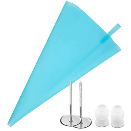 Zestaw cukierniczy do dekoracji ciast 38 el. akcesoria do tortów