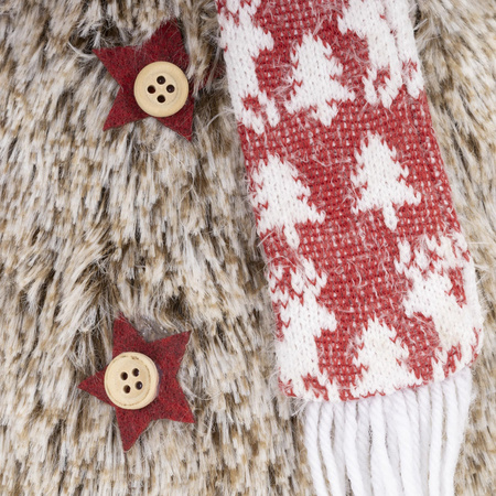 Renifer z teleskopowymi nóżkami 74 cm dekoracja świąteczna, figurka pod choinkę