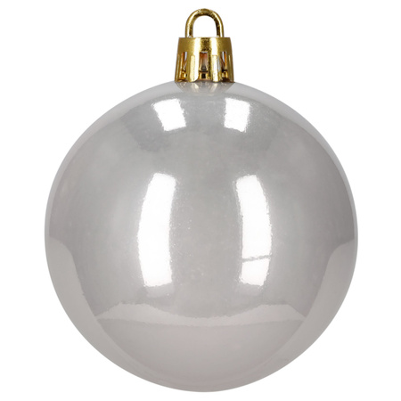 Bombki choinkowe, zestaw 24 szt. dekoracji do stroika 6,5 cm nietłukące