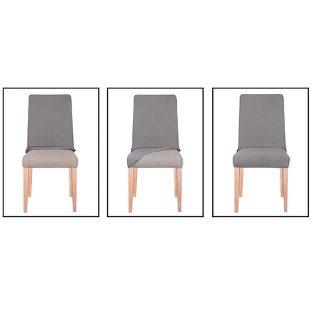 Pokrowiec na krzesło uniwersalny niebieski