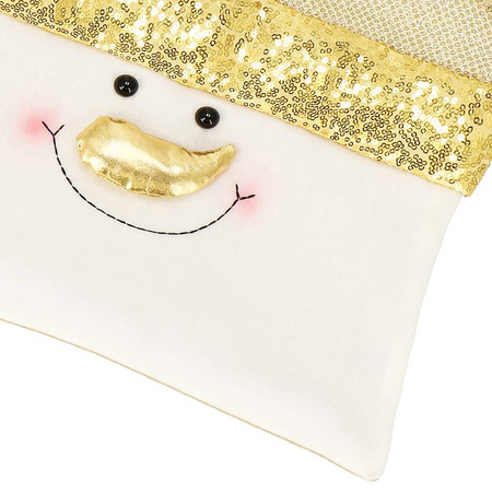 Poszewka na poduszkę 2 szt. 40x40 cm bałwan świąteczna