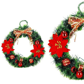 Wieniec świąteczny ozdoba na drzwi wianek 35 cm