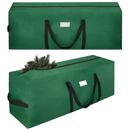 Pokrowiec na choinkę 130 cm torba, worek do przechowywania choinek zielony