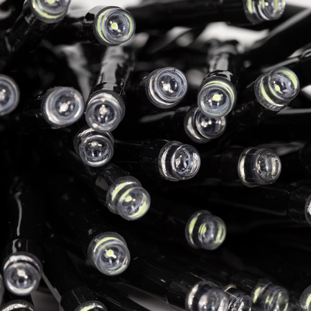 Lampki na choinke 10 m oświetlenie świąteczne 100 LED z pilotem, 8 funkcji świecenia, multikolor