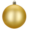 Bombki choinkowe, zestaw 100 szt. dekoracji do stroika nietłukące, złote
