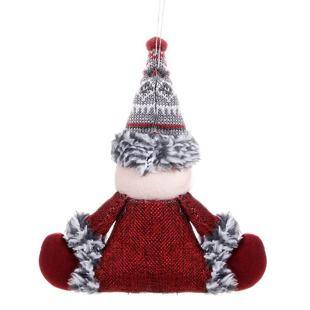 Mikołaj 19cm ozdoba świąteczna, krasnal świąteczny, gnom