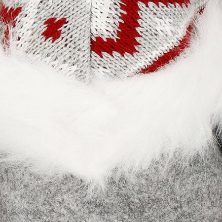 Skrzaty 27 cm ozdoba świąteczna 2 szt. renifer krasnal świąteczny, gnom