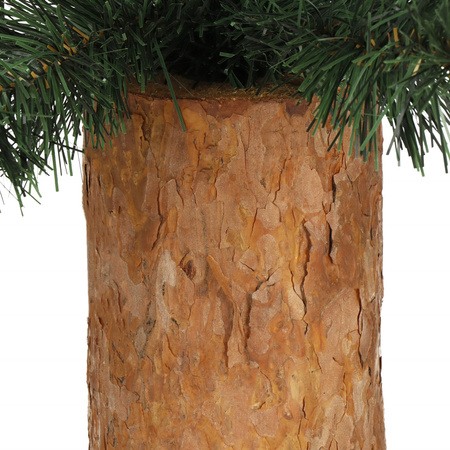 Choinka na pniu 100 cm premium sztuczna jodła zielona mini jak żywa