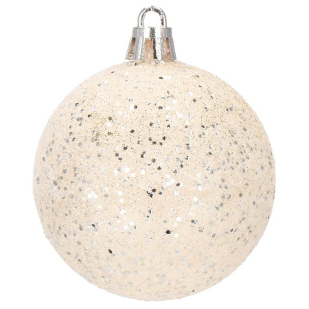 Bombki choinkowe 30 szt. ozdoby świąteczne zestaw 6cm granatowy, złoty