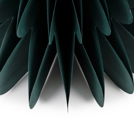 Papierowa choinka ozdoba 18 cm świąteczna dekoracja 3D z magnesem zielona