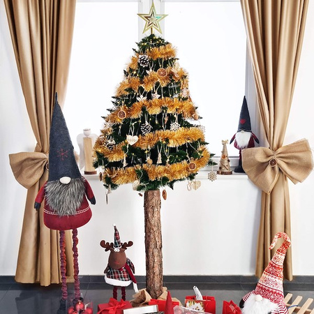 Choinka na pniu 220 cm sztuczna sosna himalajska