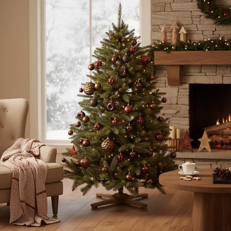 Choinka sztuczna Premium Royal Trees 180 cm świerk syberyjski z stojakiem, drzewko PE