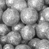 Kulki styropianowe 28g brokatowe do dekoracji stroików choinek srebrny