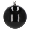 Bombki choinkowe 30 szt. ozdoby świąteczne zestaw 8 cm złote i czarne