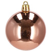 Bombki choinkowe 51 szt. ozdoby świąteczne zestaw rose gold 