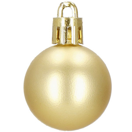 Bombki choinkowe 42 szt. ozdoby świąteczne zestaw złote, czerwone