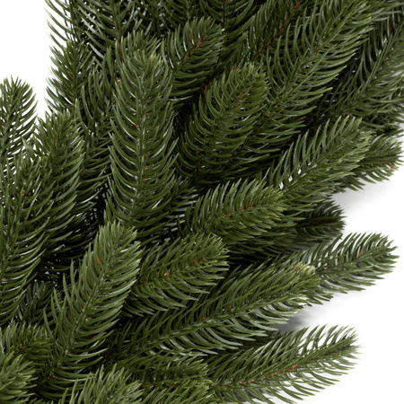 Świąteczna girlanda 100 cm choinkowa sztuczna łańcuch z gałązek na stół, kominek zielony