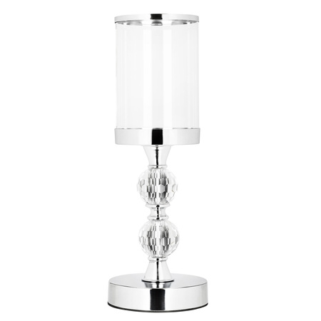 Świeczniki metalowe, dekoracyjne zestaw 3 szt. lampiony na nóżce, srebrne