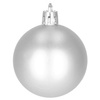 Bombki choinkowe 30 szt. ozdoby świąteczne srebrny