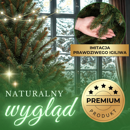 Choinka sztuczna premium 250 cm świerk kaukaski