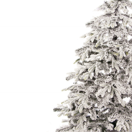 Choinka sztuczna premium 250 cm świerk ośnieżony drzewko bożonarodzeniowe PE