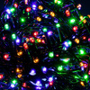 Lampki choinkowe 500 led multikolor + flash 25m oświetlenie świąteczne IP44
