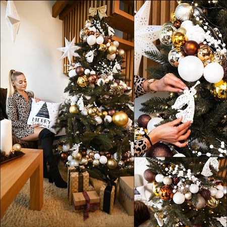 Choinka sztuczna 120 cm świerk kaukaski choinka jak żywa