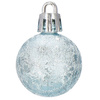 Bombki choinkowe 54 szt. ozdoby świąteczne zestaw 3cm niebieskie