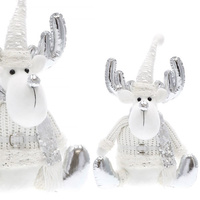 Renifer 37cm ozdoba świąteczna, krasnal świąteczny, gnom