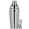 Zestaw barmański 5 elementów do drinków shaker 750 ml stal nierdzewna srebrny