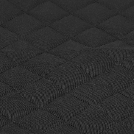 Mata na siedzenie samochodowe 102 x 50 cm czarny pokrowiec ochronny pikowany