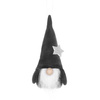 Skrzat 15cm ozdoba świąteczna, krasnal świąteczny, gnom grafitowy