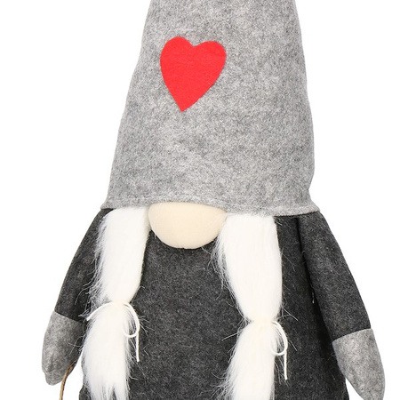 Skrzat 85-130 cm ozdoba świąteczna, krasnal świąteczny, gnom na teleskopowych nóżkach