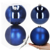 Bombki choinkowe 2 szt. ozdoby świąteczne zawieszki 15 cm granatowe