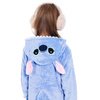 Piżama kigurumi Stitch kombinezon jednoczęściowy dziecięcy przebranie rozmiar S