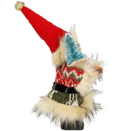 Mikołaj figurka świateczna 20 cm ozdoba bożonarodzeniowa