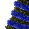 Łańcuch na choinkę 6m granatowy, girlanda choinkowa, średnica 7cm