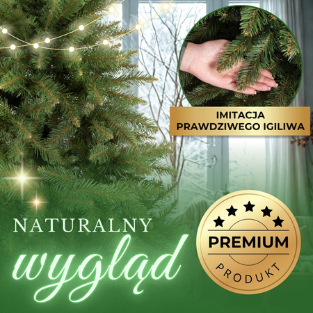 Choinka sztuczna 150 cm świerk skandynawski choinka jak żywa