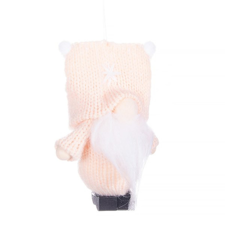 Świąteczne skrzaty 8cm ozdoba świąteczna, krasnal świąteczny, gnom zestaw 6 szt.