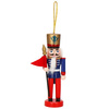 Zawieszka choinkowa 4 szt. dziadek do orzechów 13,5 cm świąteczna ozdoba multikolor