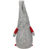 Skrzat 43cm ozdoba świąteczna, krasnal świąteczny, gnom szary