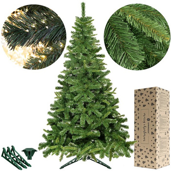 Choinka sztuczna 200 cm jodła zielona Vera choinka jak żywa