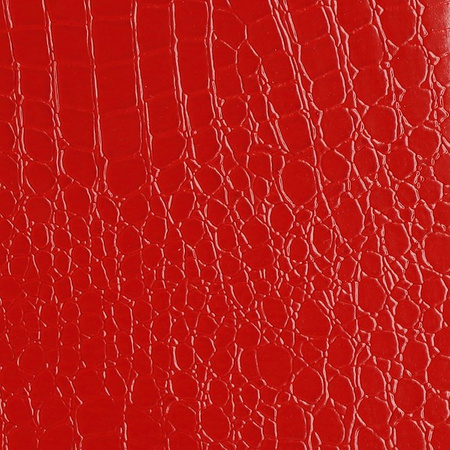 Kufer, szkatułka na biżuterię ekoskóra 26x26x8,5 cm czerwony z przegródkami