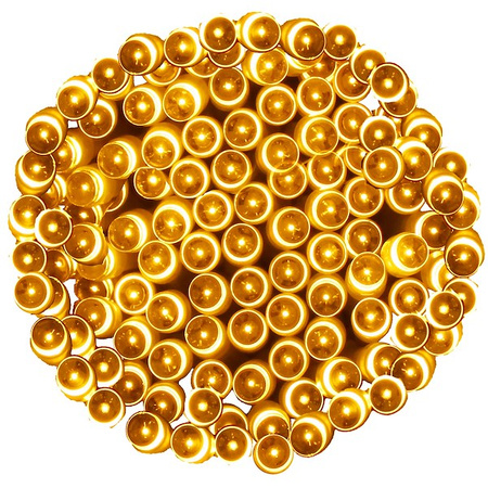 Lampki choinkowe 120 Led biały ciepły z programatorem na baterie