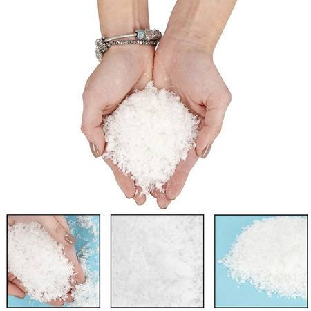 Sztuczny śnieg do dekoracji stroików choinek 25g