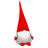 Skrzat 44 cm ozdoba świąteczna, krasnal świąteczny, gnom czerwony