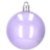 Bombki choinkowe 20 szt. ozdoby świąteczne zestaw 6cm jasny fioletowy