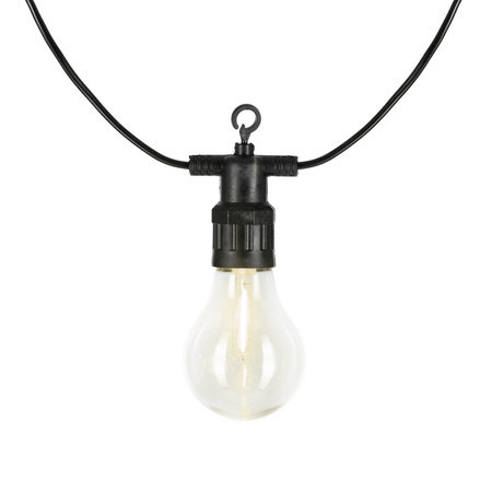 Lampki choinkowe LED żarówki 20 Led oświetlenie zewnętrzne girlanda 13 m multikolor